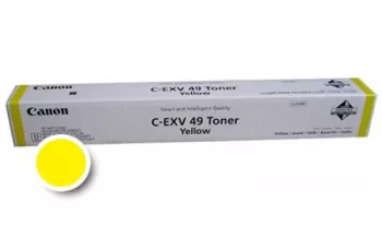 Tonere CANON CEXV49Y YELLOW TONER CARTRIDGE 