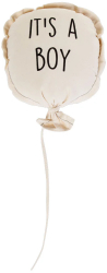 Decoratiune perete balon Childhome 35x26x8 cm Baiat 