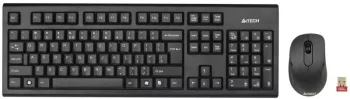Kit mouse tastatura Kit A4Tech 7100N WS negru 