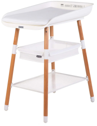 Masuta de infasat Childhome Evolux Natural Alb 
