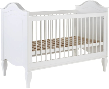 Patut Childhome Romantic White 70x140 cm MDF/Pin Alb 