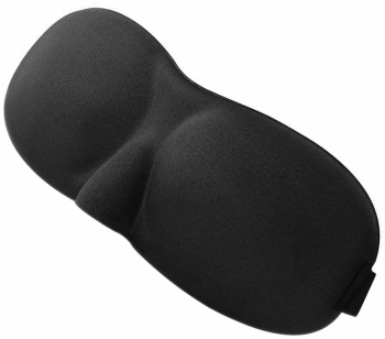 Masca de dormit 3D dimensiune universala negru 