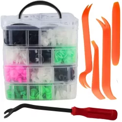 Set 470 buc cleme din plastic + 5 unelte SelTech 