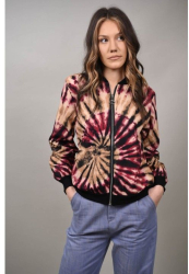 GEACA AVIATOR CU IMPRIMEU TIE DYE MULTICOLORA ERNICA S-M Magenta 