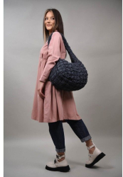 GEANTA SPORT FAS SEMILUNA CRINKLE LAURA TALIE UNICA Gri