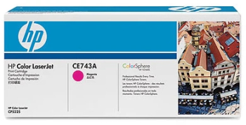 Toner HP CE743A Color LaserJet Magenta 7300 pag 