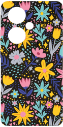 Husa BestCase Compatibila Cu OPPO Reno 11F 5G Little Flowers 0.8MM Slim Prot camera c-B 758 