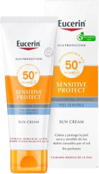Crema solara pentru tenul sensibil si uscat Eucerin Sun Sensitive Protect SPF50+ 50 ml