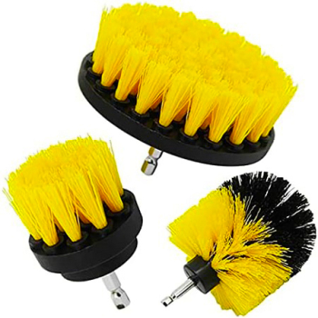 Perie bormasina set 3 perii curatare baie cada dus gresie bucatarie masina