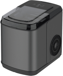 Aparat de facut gheata Crown ICM-34B functie SelfClean 12 kg gheata/zi Display digital 100W Negru