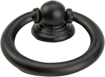 Buton pentru mobila Artis finisaj negru mat D 35 mm 
