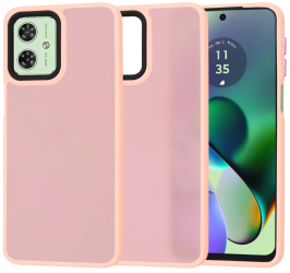 Husa pentru Motorola Moto G54 - Techsuit HaloFrostA Series - Pink 