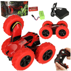 Masinuta acrobatii cu telecomanda Stunt Car 2.4 GHz rosu 