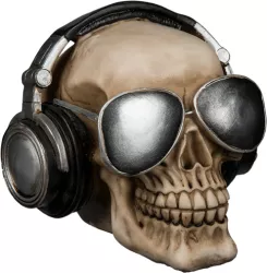Pusculita craniu motociclist 