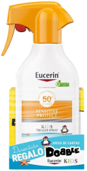 Set Lotiune solara pentru copii + Pistol de jucarie Eucerin Sun Sensitive Protect Kids SPF50 250 ml
