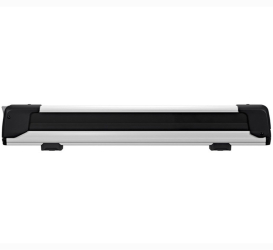 Suport 6 perechi schiuri Thule SnowPack 7326 cu prindere pe bare transversale aluminiu cu profil T 