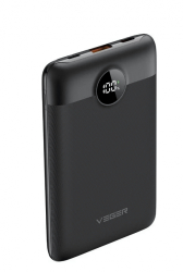Baterie externa Veger 10000mAh type-c lighting 22.5W ultra-thin Negru 