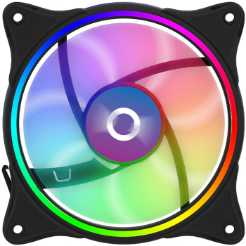 Ventilator radiator AQIRYS Cetus 4P-12DL24-RGB 120mm 