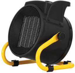 Aeroterma ceramica industriala Stanley PTC 2 trepte de incalzire 1000 W / 2000 W carcasa metal 20 x 29 x 27.5 cm