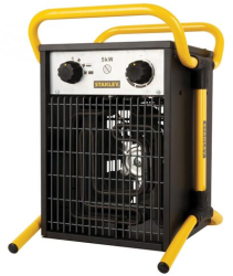 Aeroterma ceramica industriala Stanley Trifazata 400 V 2 trepte de incalzire 2500 W / 5000 W carcasa metal 35 x 37.5 x 45.5 cm IPX4