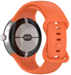 Curea pentru Google Pixel Watch / Watch 2 / Watch 3 41mm - Techsuit Watchband W031 - Orange 