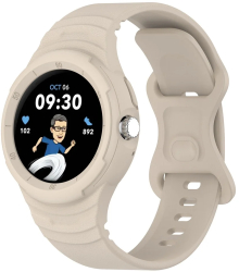 Curea pentru Google Pixel Watch / Watch 2 / Watch 3 41mm - Techsuit Watchband W066 - Beige 