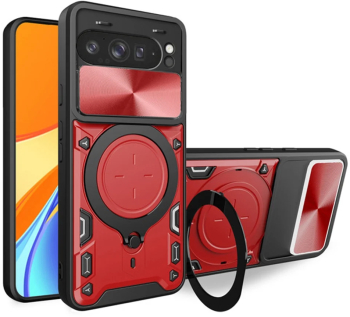 Husa pentru Google Pixel 9 Pro XL - Techsuit CamGuard Pro - Red 