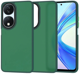 Husa pentru Honor X7b / X7b 5G / 90 SMART - Techsuit HaloFrostA Series - Midnight Green