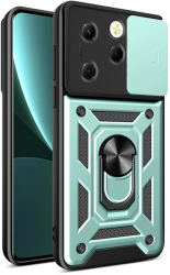 Husa pentru Infinix Hot 40 / 40 Pro / Tecno Spark 20 Pro - Techsuit CamShield Series - Green 