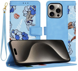 Husa pentru iPhone 15 Pro Max - Techsuit FlipCraft - VibrantA Blue 