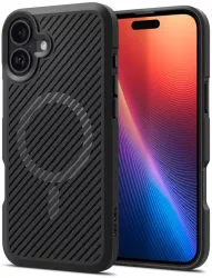 Husa pentru iPhone 16 - Spigen Core Armor MagSafe - Matte Black 