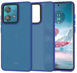 Husa pentru Motorola Edge 40 Neo - Techsuit HaloFrostA Series - Deep Blue 