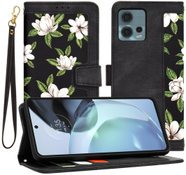 Husa pentru Motorola Moto G72 - Techsuit FlipCraft - Flowers of the Dawn 