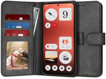 Husa pentru Nothing CMF Phone 1 - Techsuit Diary Book - Black 