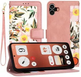 Husa pentru Nothing CMF Phone 1 - Techsuit FlipCraft - Sweetheart Pink 