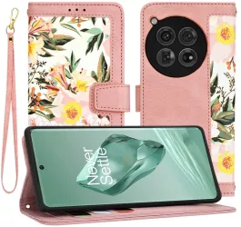 Husa pentru OnePlus 12 - Techsuit FlipCraft - Sweetheart Pink 