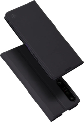 Husa pentru Sony Xperia 1 VI - Techsuit Magskin Book - Black 