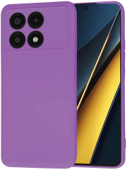 Husa pentru Xiaomi Poco X6 Pro - Techsuit SoftFlex - Purple 