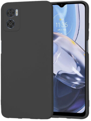 Husa Silicon pentru Motorola Moto E22 / Moto E22i Marmalis SoftFlex Black 