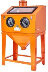 Masina de sablat 1200 W Interior 4 x duze Presiune de lucru 3-8 Bar Consum de aer 140 lpm 