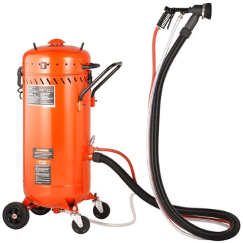 Masina de sablat cu vid 1200 W Exterior rezervor 106 l Presiune de lucru 4-8 Bar Consum de aer 170 &ndash 640 lpm 