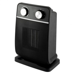 Radiator ceramic Oscilatie 2 trepte de incalzire 900 W / 1800 W dimensiune 22 x 32 x 14.5 cm Termostat 