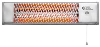 Radiator cu quart pentru baie IPX4 2 trepte de incalzire 600 W / 1200 W dimensiune 53.5 x 13 x 11 cm 