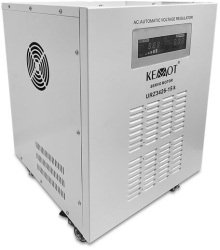 Stabilizator de tensiune cu servomotor 15000 VA / 10500 W 140 - 300 V AC Monofazat 370 x 360 x 430 mm 