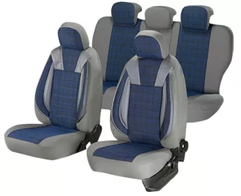 SET HUSE SCAUN LUXURY ALBASTRU 