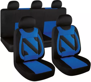SET HUSE SCAUN NERO ALBASTRU