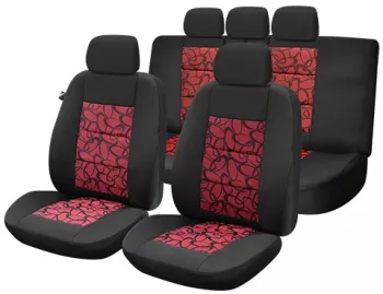 SET HUSE SCAUN PREMIUM LUX - ROSU 