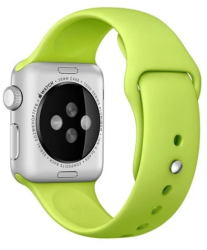 Curea iUni compatibila cu Apple Watch Ultra/SE/8/7/6/5/4/3/2/1 40mm Silicon Green 