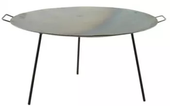 Disc pentru gratar metalic cu picioare 60.5x32.3 cm Perfect Home 