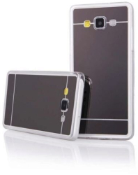 Husa Silicon 0 3mm iberry Mirror Pentru Samsung Galaxy A5 A500 Silver 